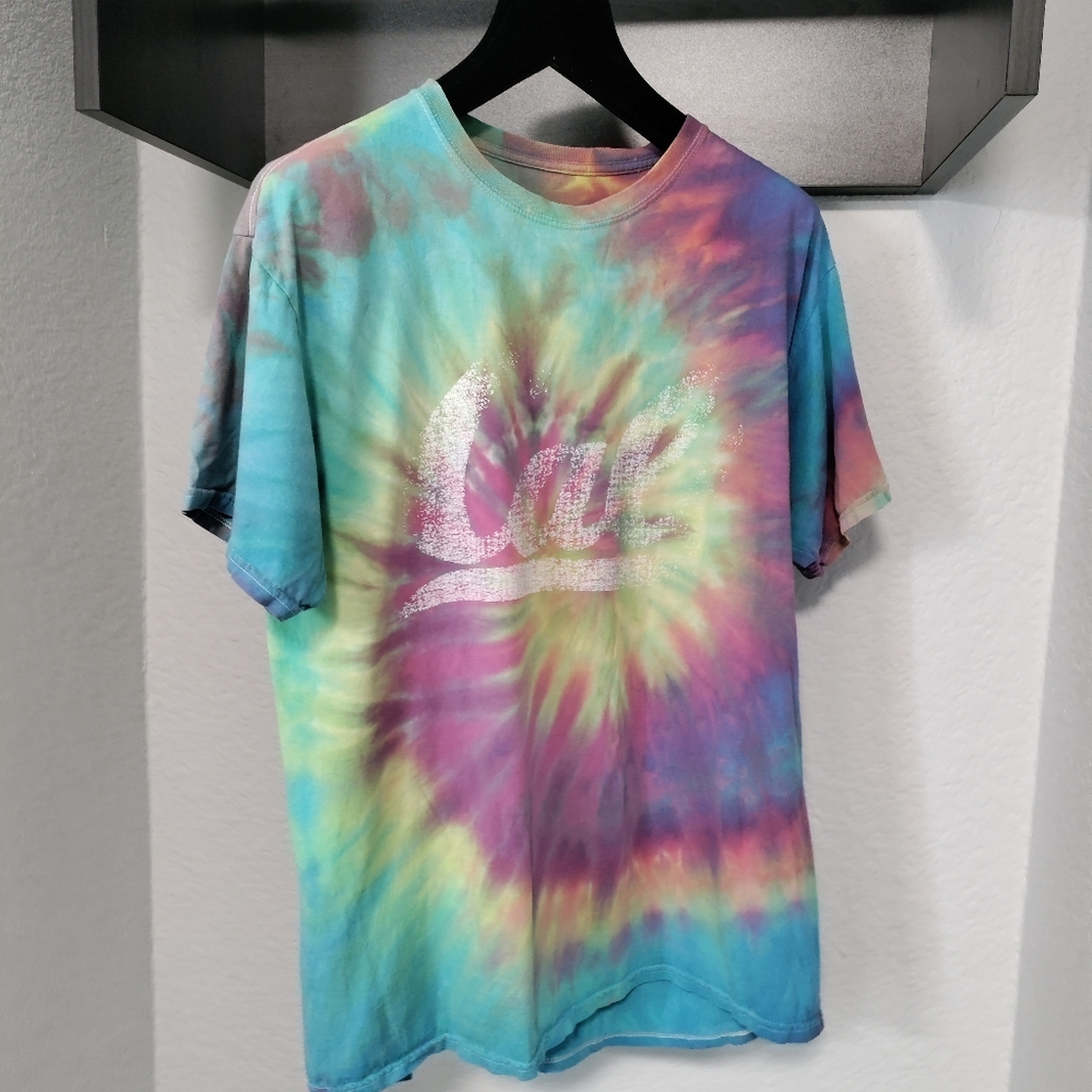Tie Dye Cali T Shirt Unisex Size M